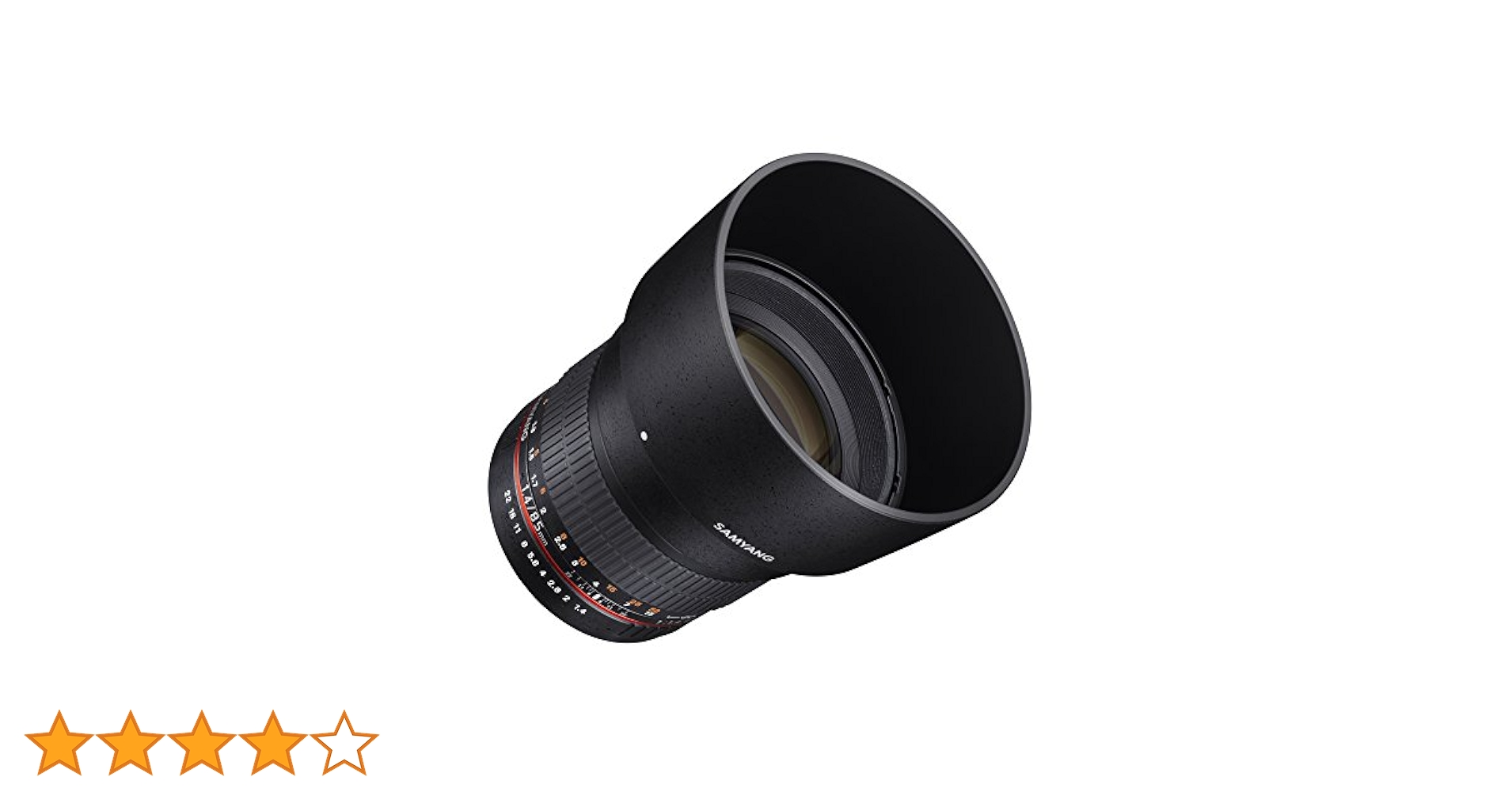 Amazon | Samyang SY85M-P 85mm F1.4レンズ Pentax用 ブラック